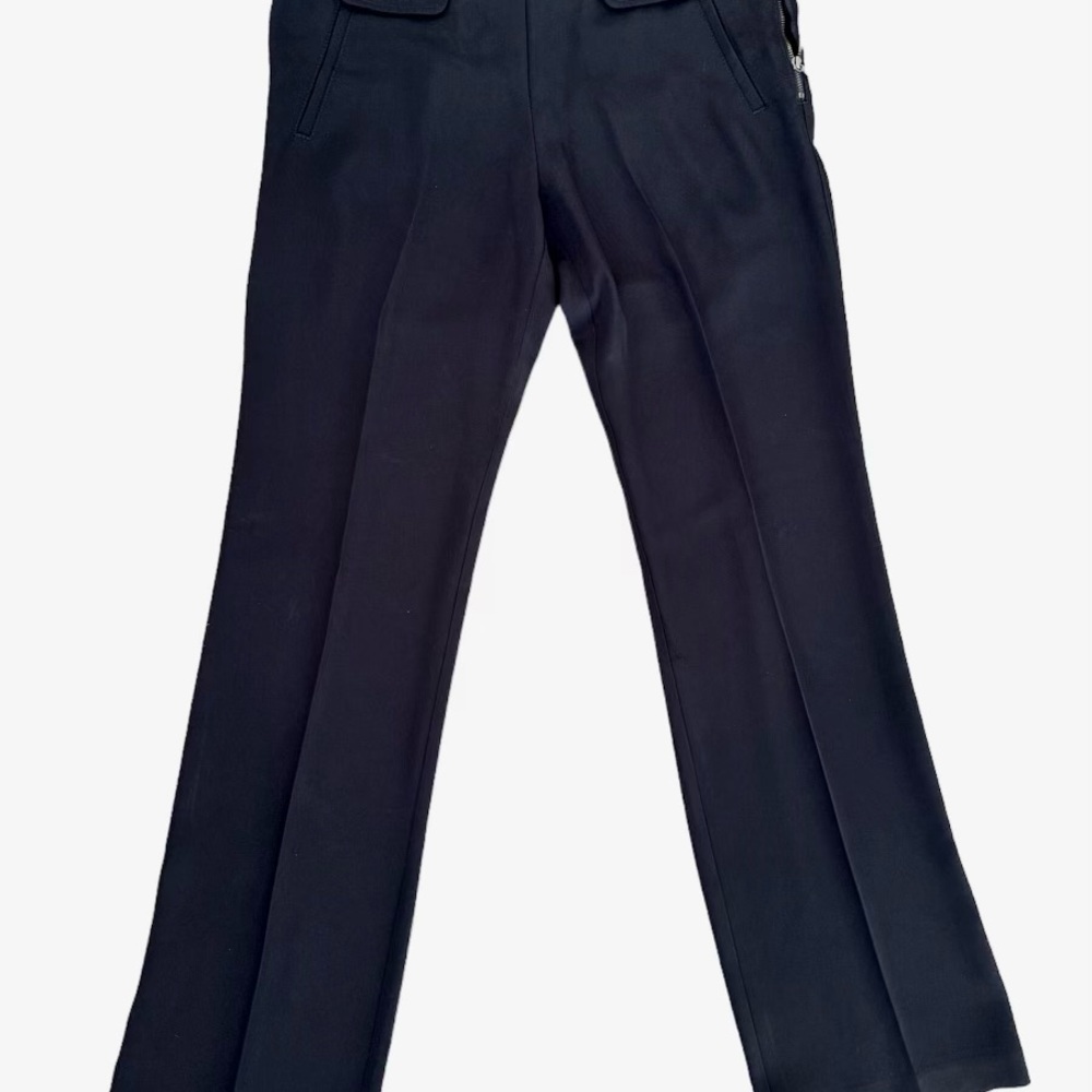 Trina Turk Wide Leg Dress Womens Black sz 6 Work Pants Slacks Trousers EUC